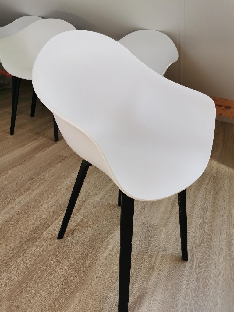 6 Outdoor stoelen TA van Toou design, Ophalen, Kunststof, Gebruikt, Wit