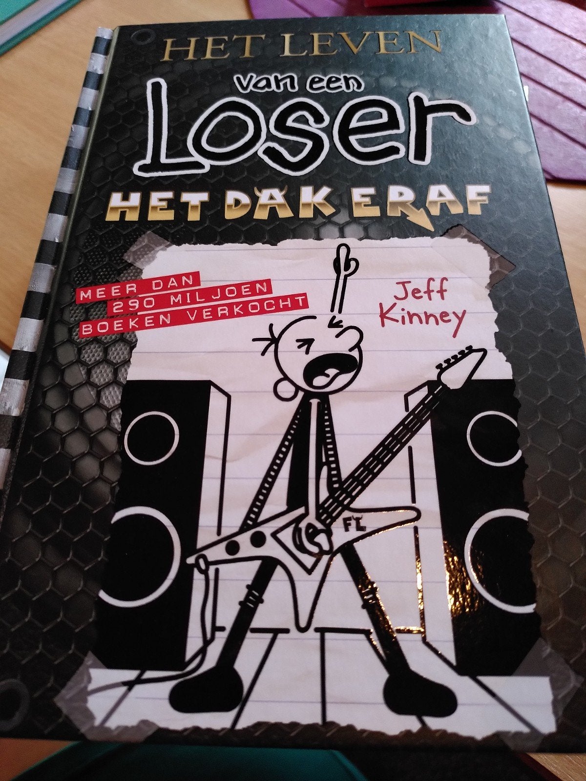 Jeff Kinney - Het dak eraf, Ophalen of Verzenden, Jeff Kinney