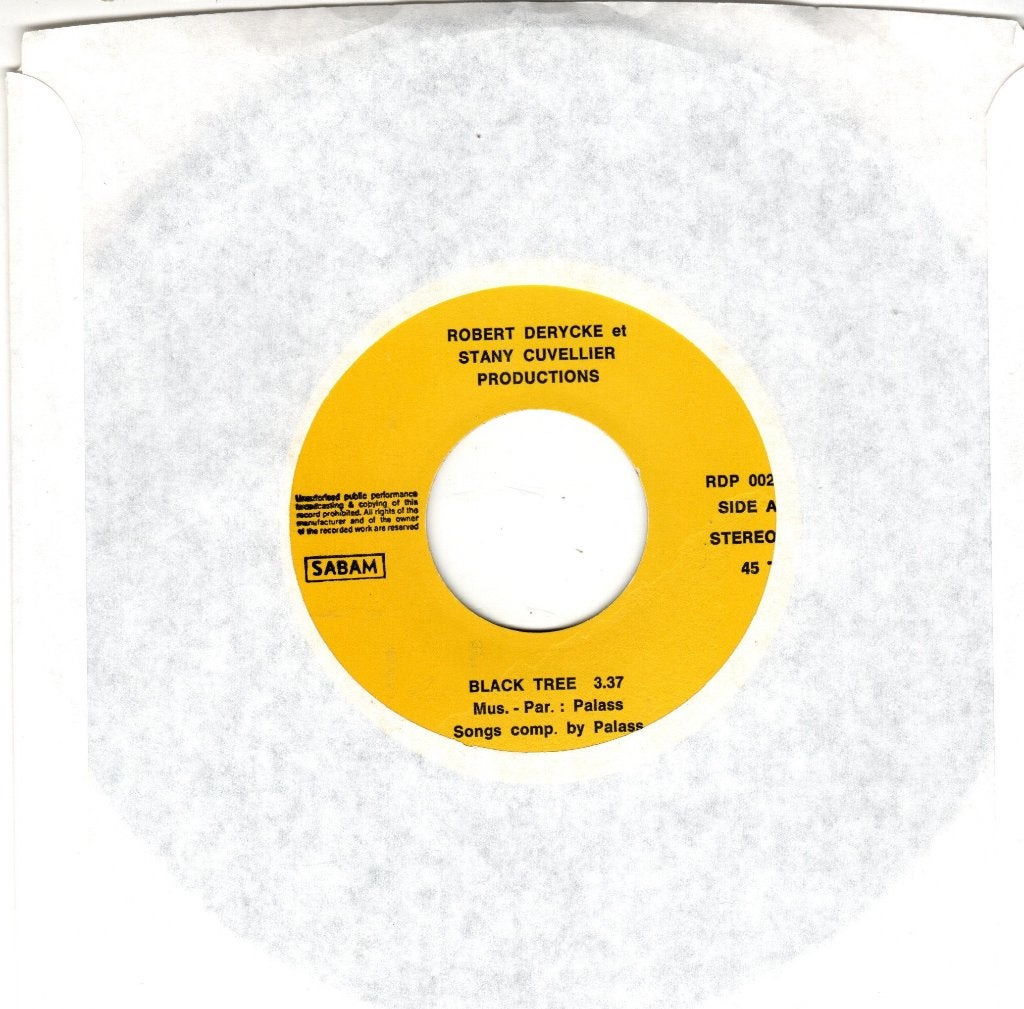PALASS - BLACK TREE/F.A.B. - 7INCH - BELGIUM -, Cd's en Dvd's, Ophalen of Verzenden, Gebruikt, 7 inch, Psychedelic Rock