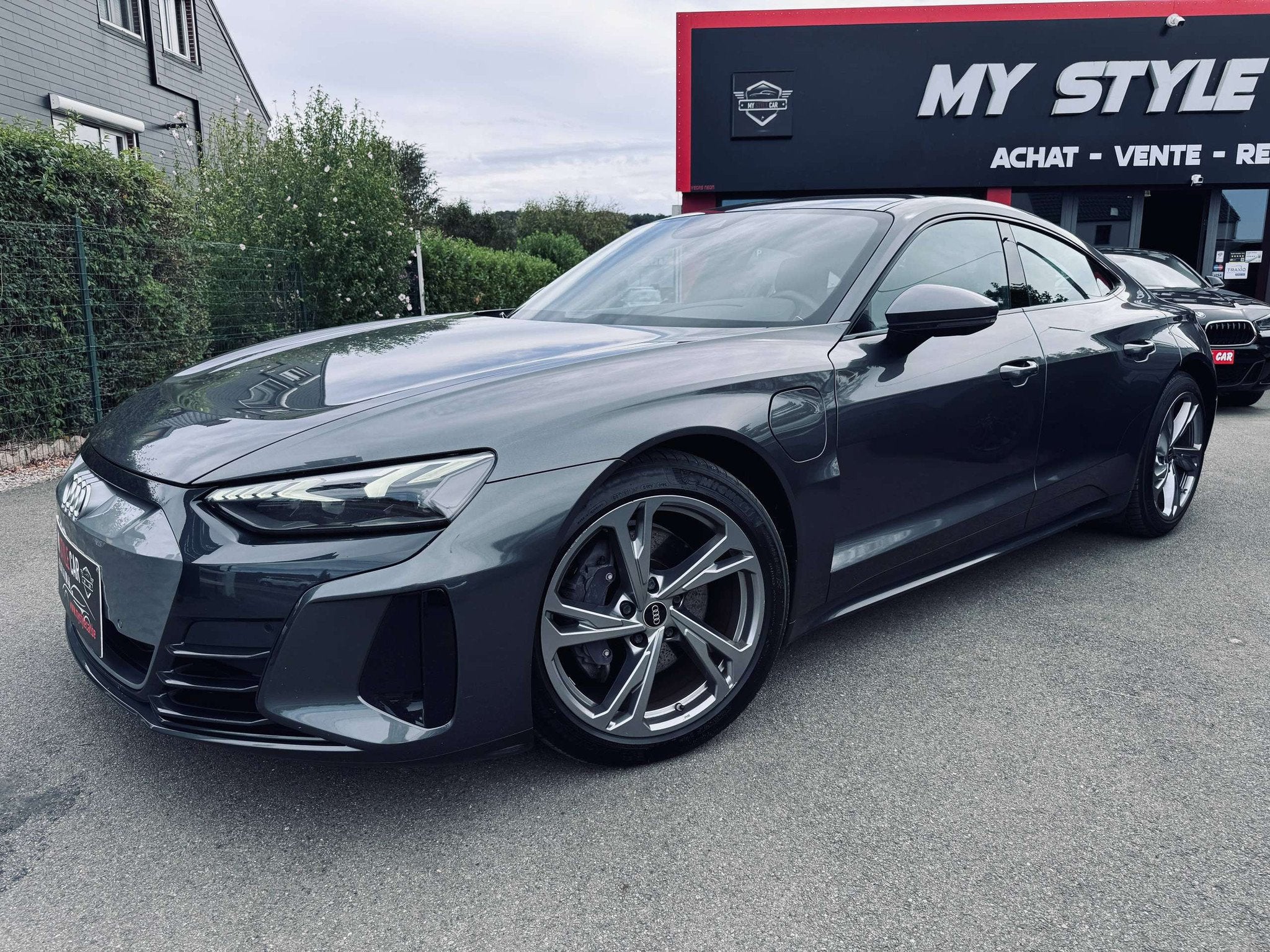 Audi e-tron GT E-Tron GT 93.4 kWh 60 Quattro, Garantie 1 An, Autos, Cuir, Argent ou Gris, Achat, 4 portes