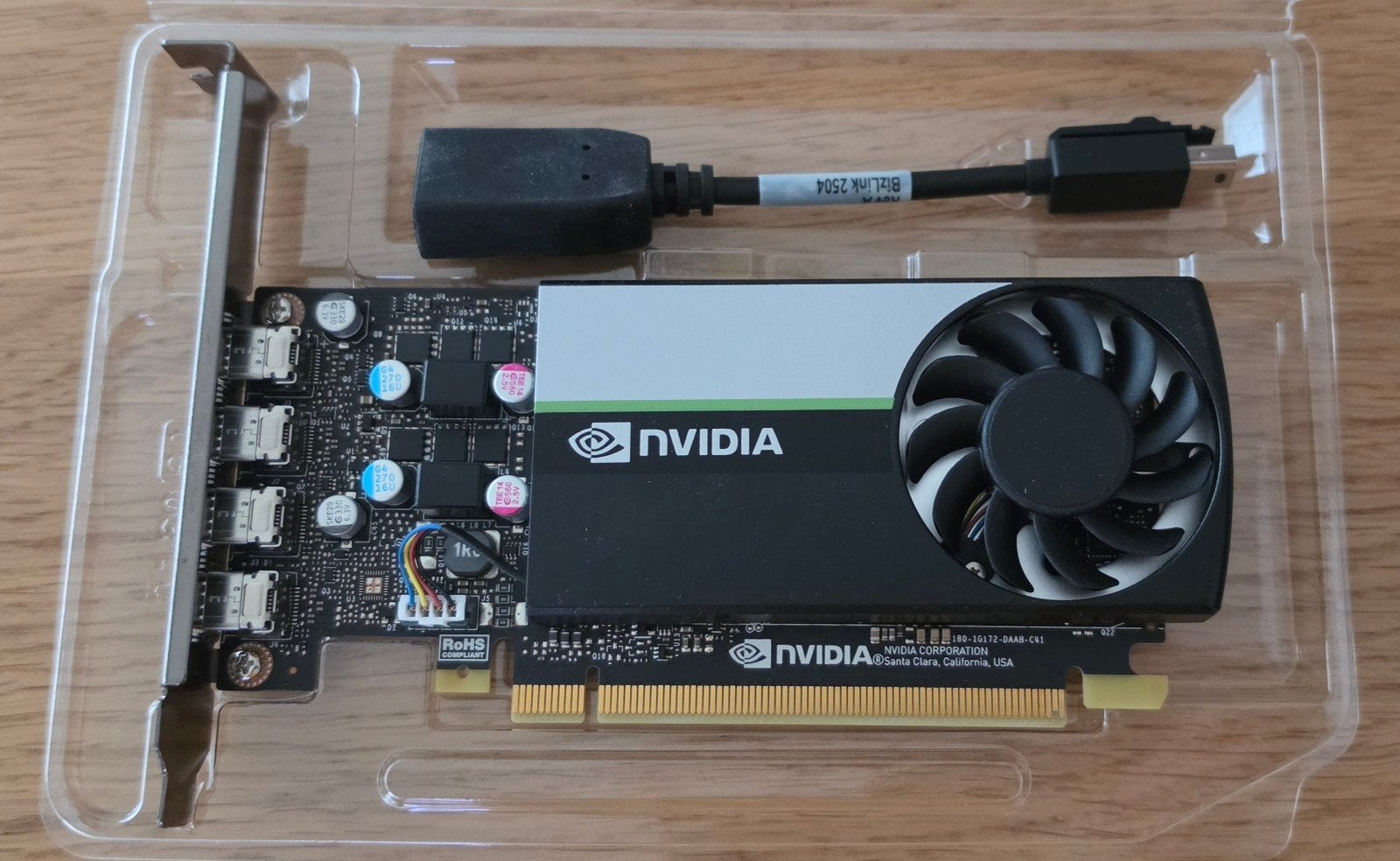 Graphics card T1000, Computers en Software, Videokaarten, PCI-Express 3, DisplayPort, Verzenden, GDDR6