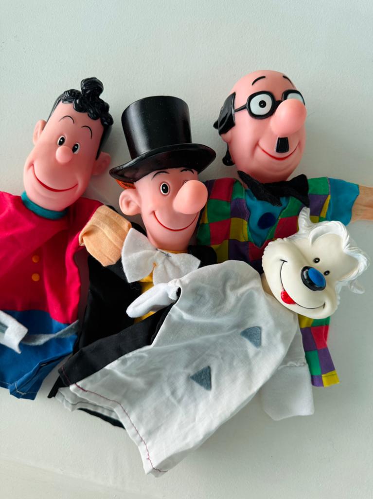 Handpoppen Samson & Gert, Ophalen of Verzenden, Zo goed als nieuw