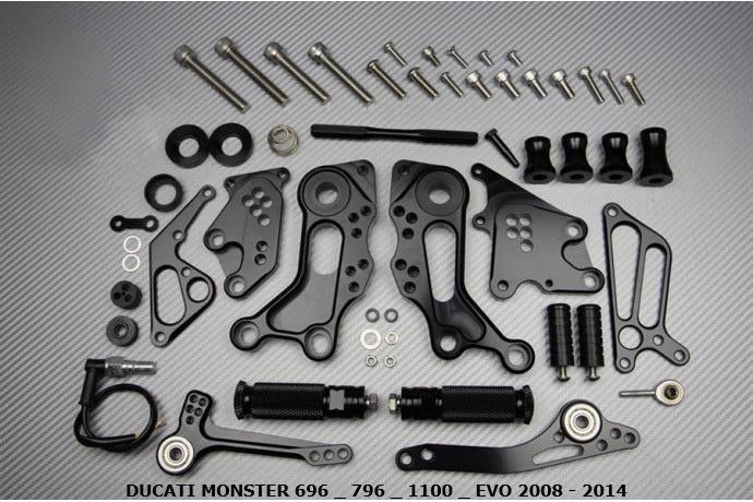 Commandes Reculées DUCATI MONSTER 696 796 1100 2008 - 2014, Enlèvement ou Envoi, Neuf