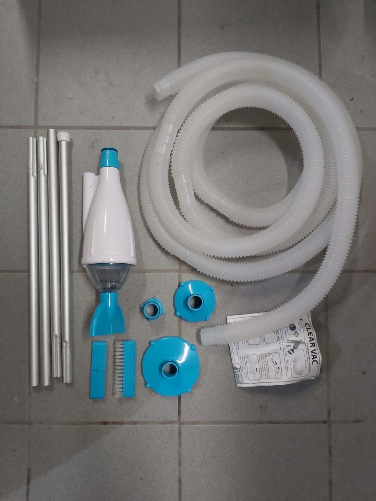 Aspirateur Piscine manuel Intex, Enlèvement, Comme neuf, Pompe
