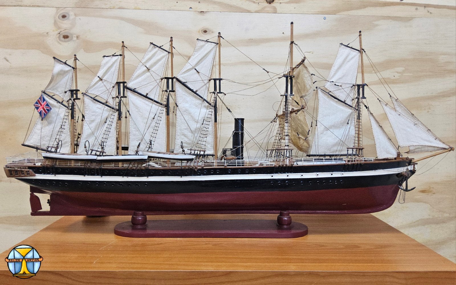 Maquette de navire SS Great Britain à voile/à vapeur (longue, Enlèvement ou Envoi, Comme neuf, Autres marques