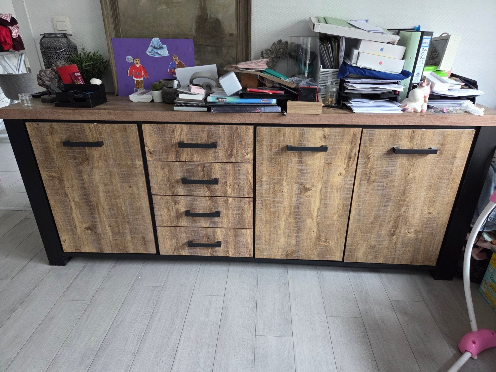 Dressoir, Ophalen