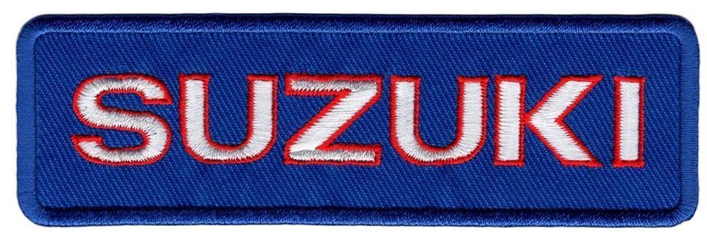 Suzuki stoffen opstrijk patch embleem #5, Motoren, Accessoires | Overige, Nieuw, Verzenden