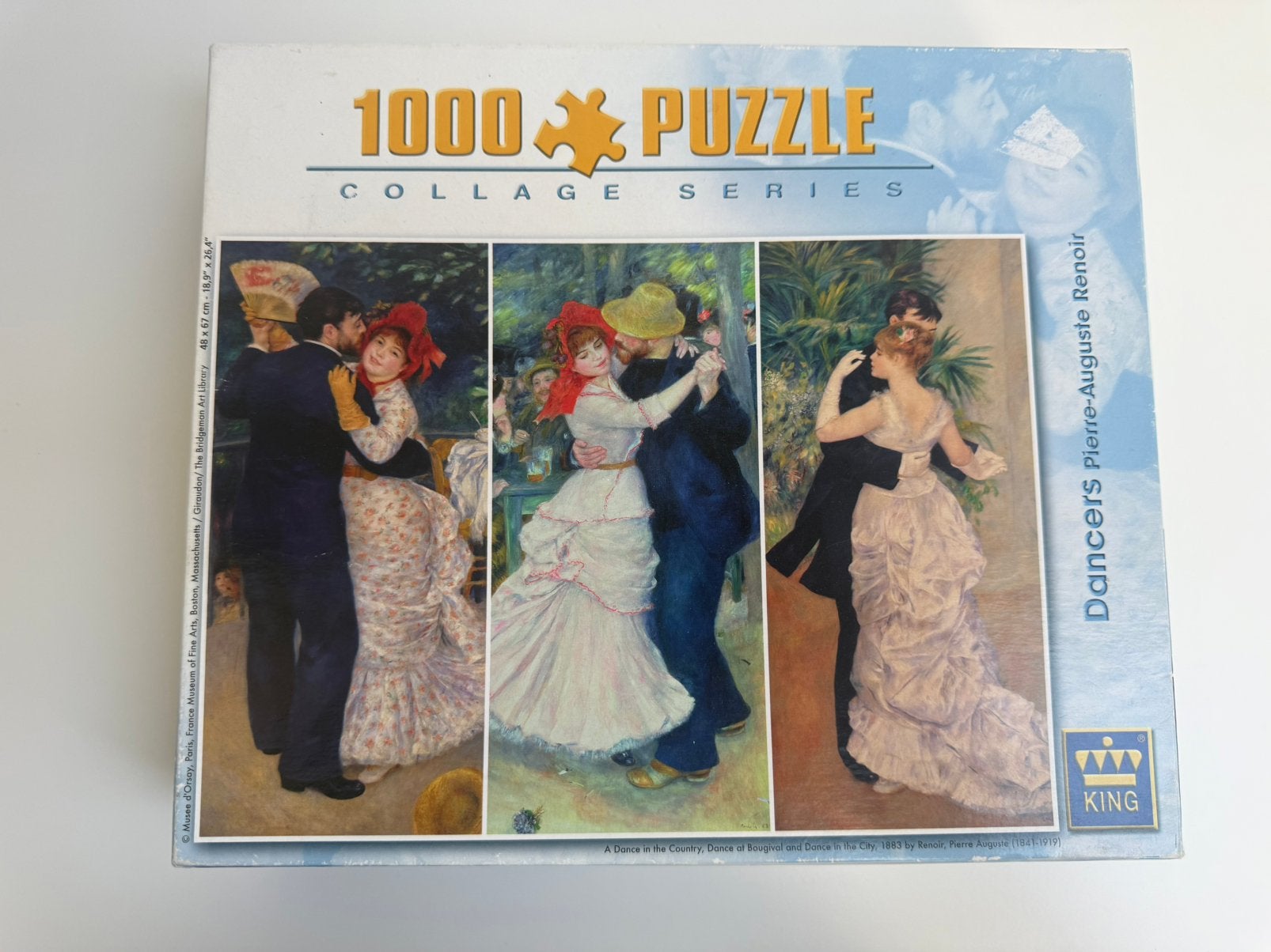 Puzzel King, Ophalen of Verzenden, 500 t/m 1500 stukjes, Zo goed als nieuw, Legpuzzel