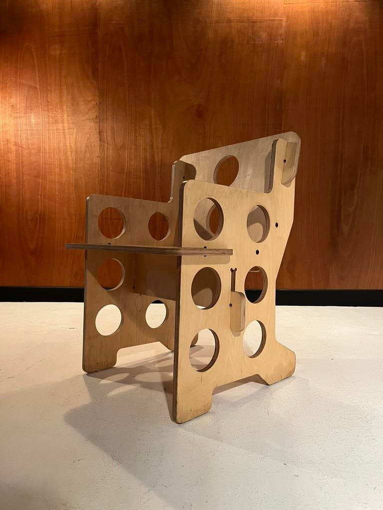 Fauteuil CH-1 , design Lionel Jadot - Atelier Zaventem 2020, Enlèvement, Comme neuf