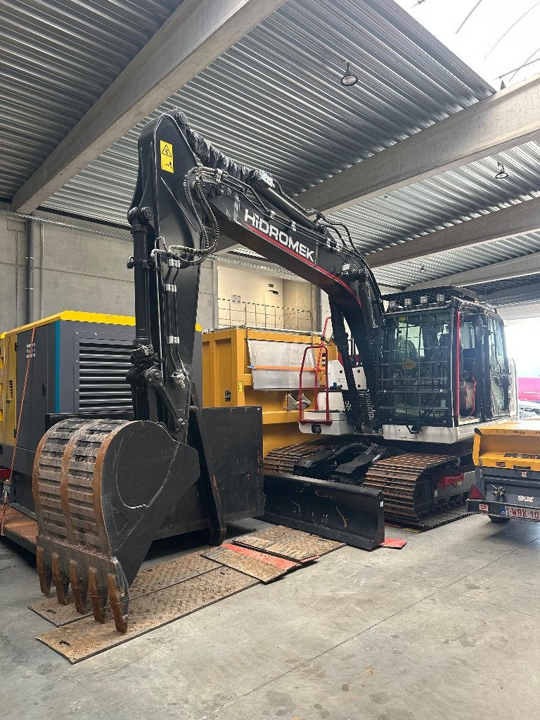 Grue sur chenilles Hidromek HMK140, Articles professionnels, Machines & Construction | Grues & Excavatrices, Enlèvement, Excavatrice