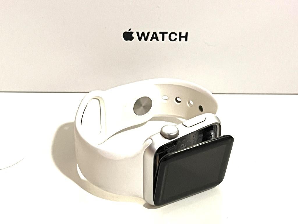 Apple Watch Series 1 38mm (Voir description), Gebruikt, Wit, IOS, Ophalen of Verzenden
