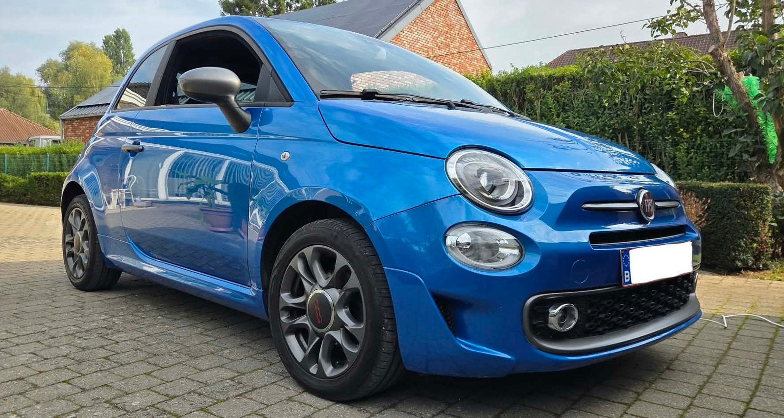 Fiat 500, Lichtmetalen velgen, Handgeschakeld, Particulier, Te koop