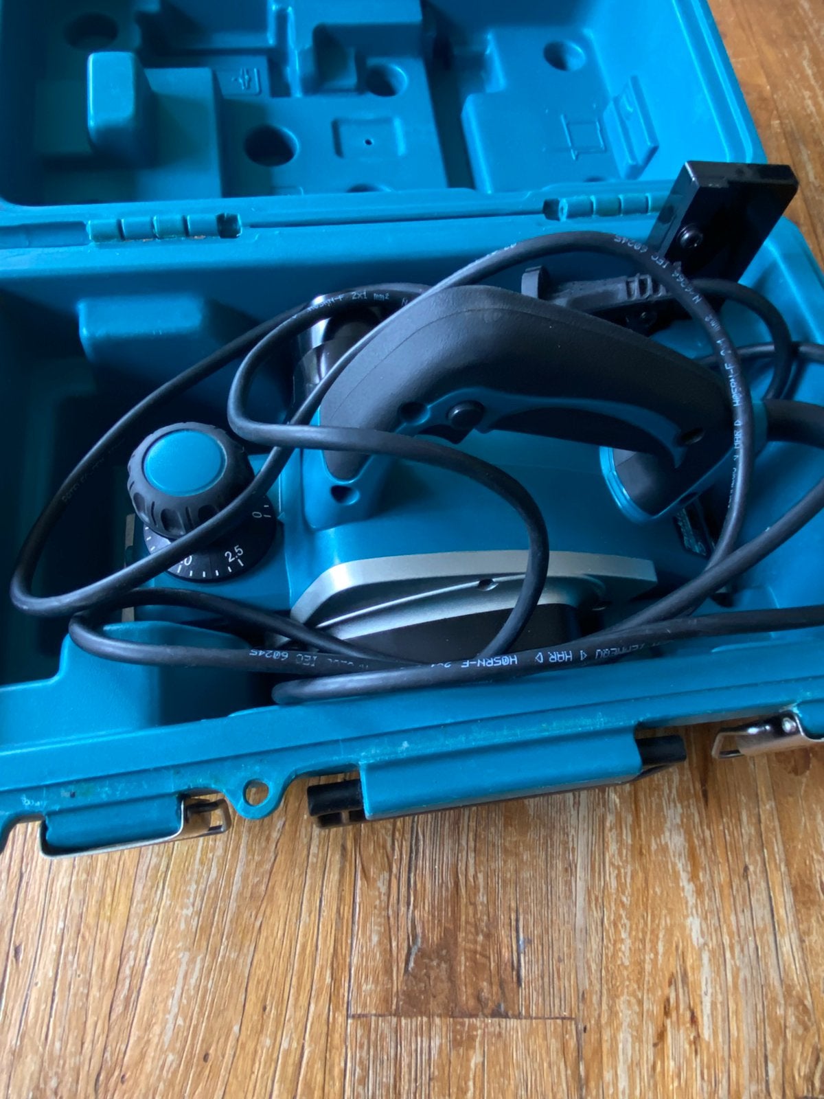 Makito elektrische schaaf kp0800, Ophalen of Verzenden, Zo goed als nieuw, Makita
