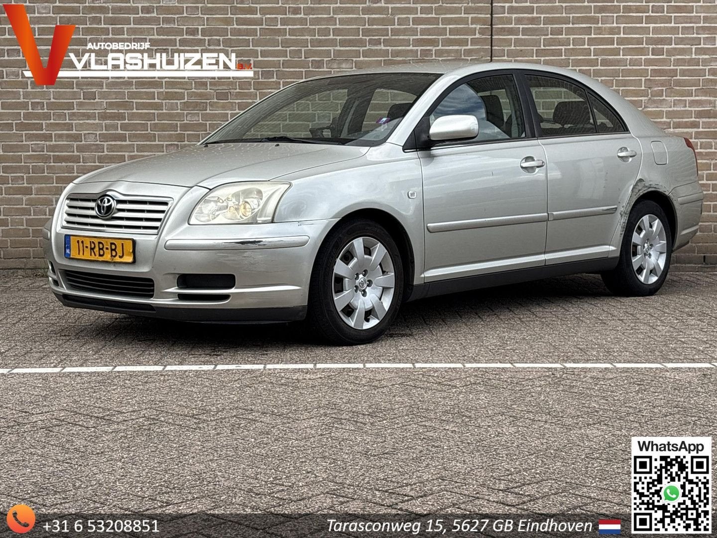 Toyota Avensis 1.8 VVTi Linea Terra | Airco, Avensis, Bedrijf, Handgeschakeld, Zilver of Grijs