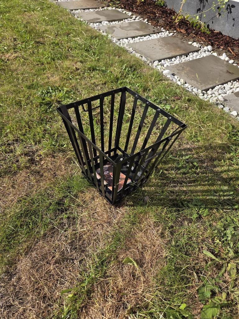 Esschert Vuurkorf Vierkant, Tuin en Terras, Vuurkorven, Ophalen, Nieuw, Vuurkorf
