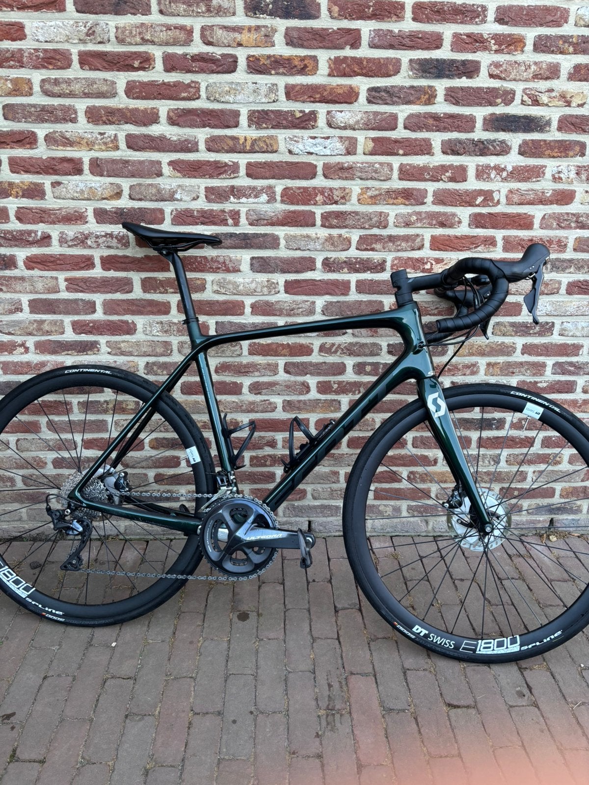 Scott Addict rc 10 2019 – Maat 56, Fietsen en Brommers, Fietsen | Racefietsen, Gebruikt, Carbon, Ophalen of Verzenden, Meer dan 20 versnellingen