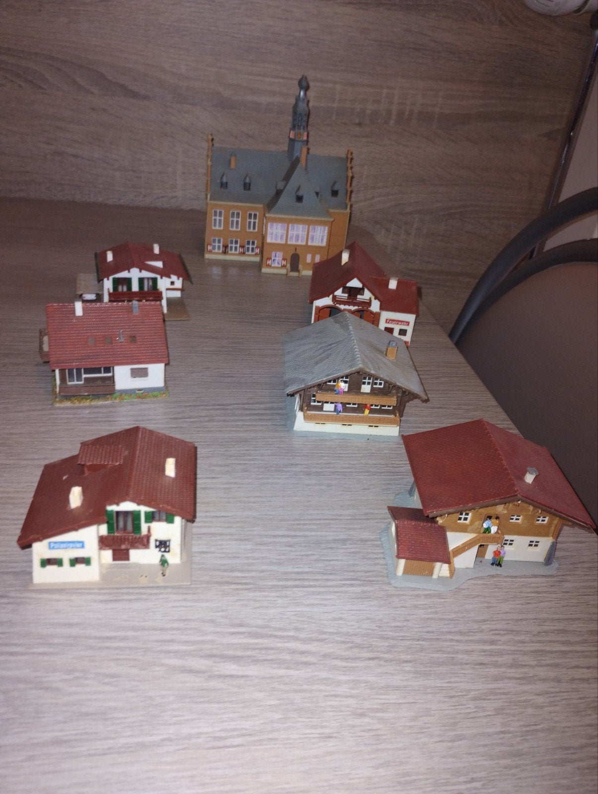 21 gebouwen zie foto's, Ophalen, Zo goed als nieuw, Schaalmodel