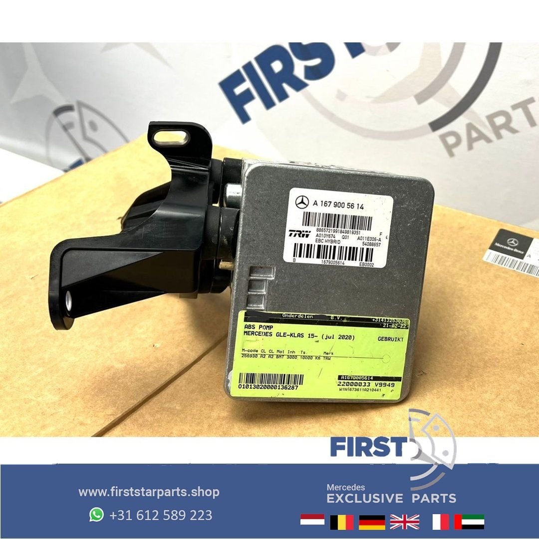 A1679001820 A1679005614 V167 C167 GLE GLE63 GLE63s ABS POMP, Auto-onderdelen, Remmen en Aandrijving, Mercedes-Benz, Gebruikt, Ophalen of Verzenden
