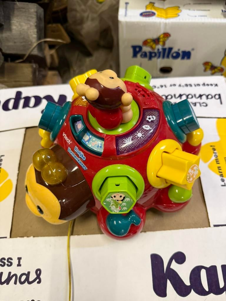 Vtech vrolijke vormenkever, Kinderen en Baby's, Ophalen of Verzenden, Gebruikt