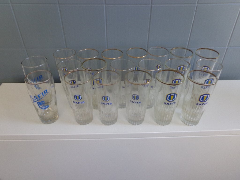 bierglazen safir, Verzamelen, Biermerken, Ophalen