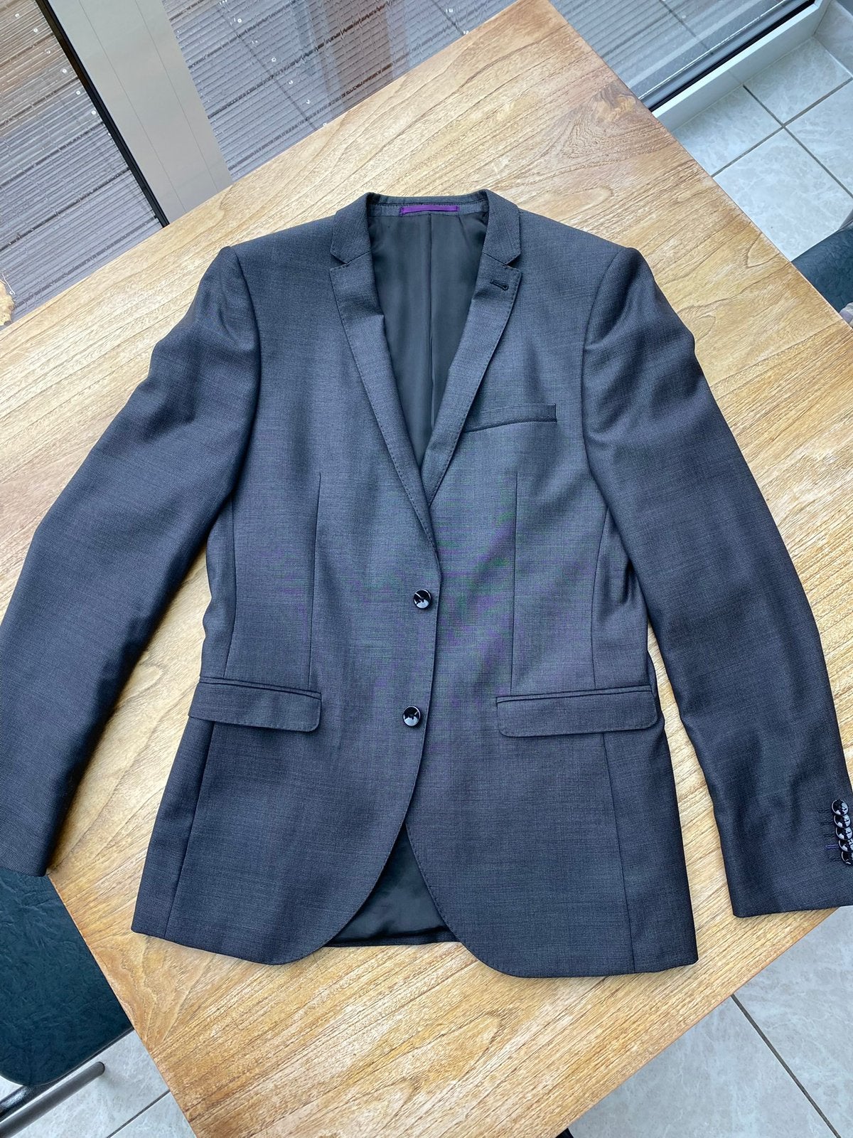 Blazer WE donkergrijs maat 49, Ophalen of Verzenden, Zo goed als nieuw, Maat 48/50 (M)