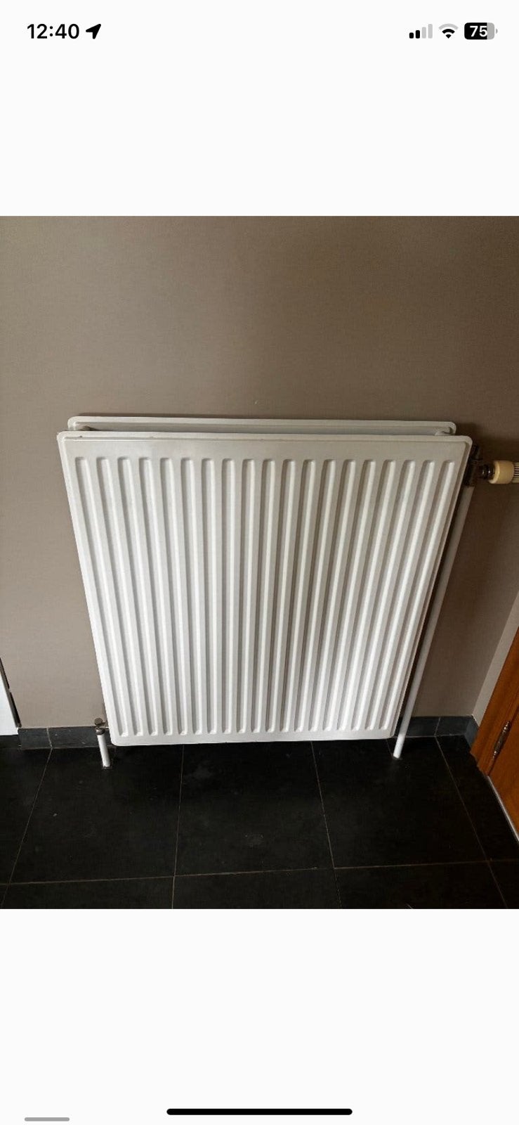 Witte radiatoren, Ophalen, Zo goed als nieuw, Radiator