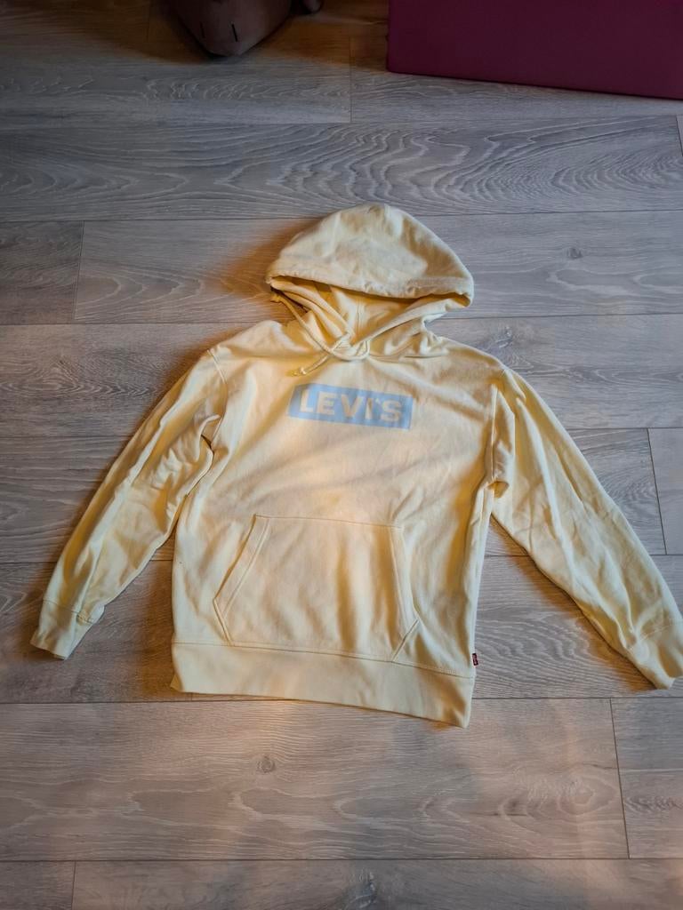 Sweater Levi's, Kleding | Dames, Homewear, Geel, Ophalen of Verzenden, Zo goed als nieuw, Maat 34 (XS) of kleiner