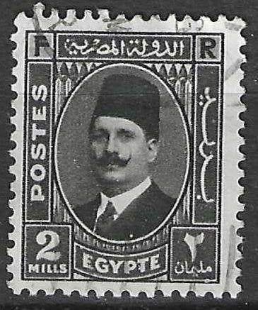 Egypte 1927/1932 - Yvert 119 - Koning Fouad I (ST), Postzegels en Munten, Verzenden, Egypte, Gestempeld