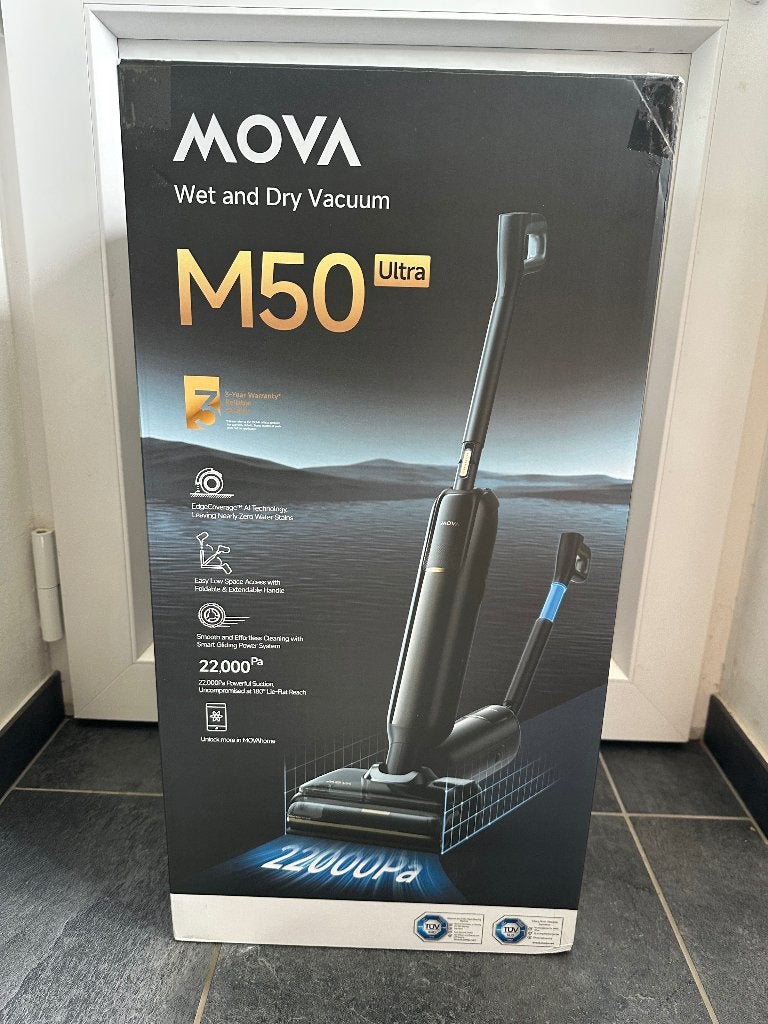 Mova M50 ultra aspirateur laveur, Neuf, Réservoir, Nettoyeur de sols, Navigation intelligente