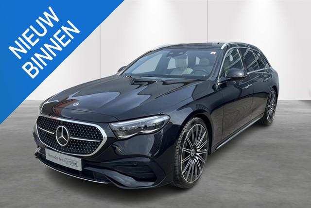 Mercedes-Benz E-klasse Estate E 220 d AMG Line, Automaat, 197 pk, Gebruikt, Beige