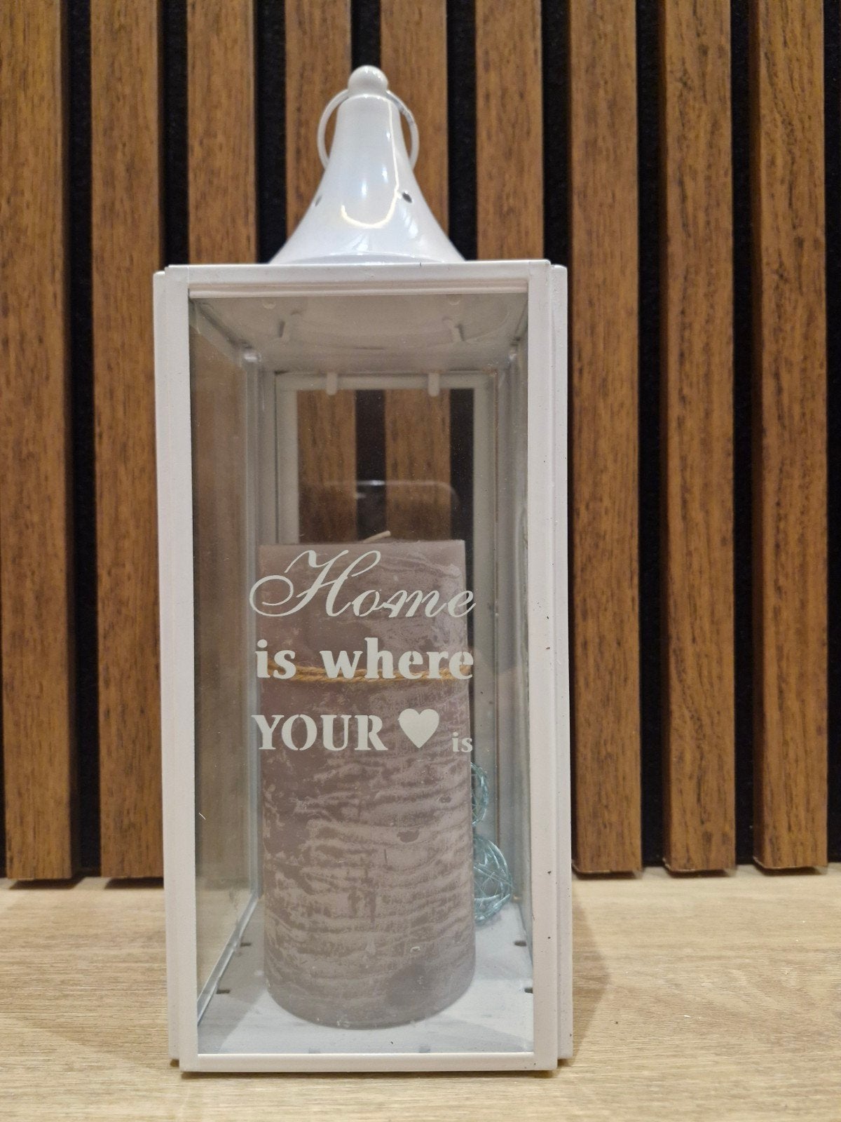 Kaars home is where your ️ is., Ophalen