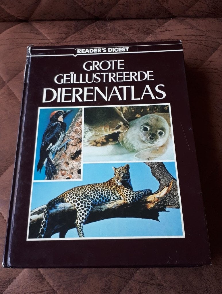 Boek-Grote geïllustreerde Dierenatlas-Reader's Digest-428blz, Envoi, Comme neuf, Readers' Digest