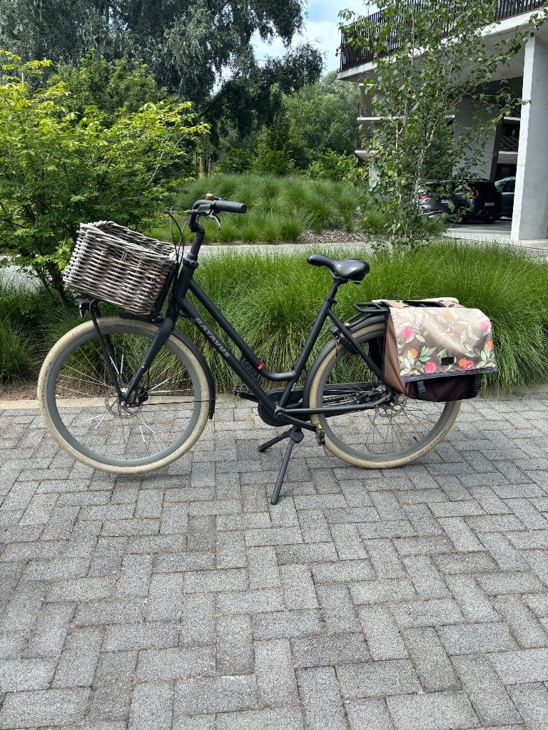 Damesfiets Batavus maat 55 zwart mat, Ophalen, Versnellingen, Batavus, 53 tot 56 cm