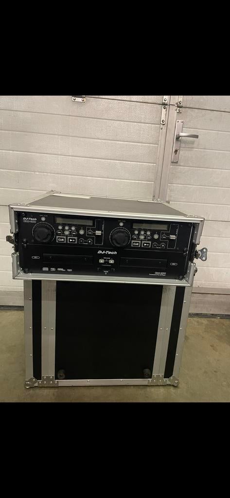 CD Speler dual - DJ Tech CDX 310, Ophalen, Zo goed als nieuw