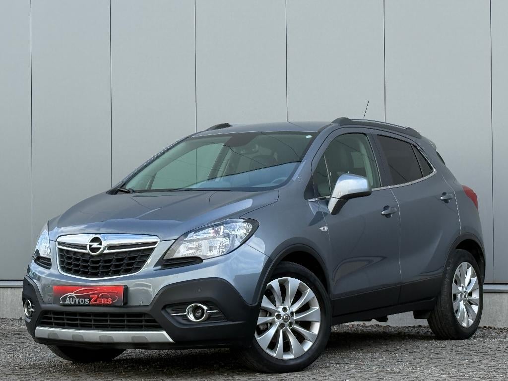 Opel Mokka 1.4 Turbo Camera Cruise ParkSensor Navi Garantie*, Auto's, Voorwielaandrijving, Euro 5, Zwart, 4 cilinders