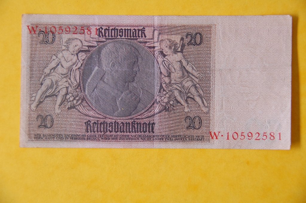 Deutsches REICH : 20 MARK 1929 W in zeer goede staat, Verzenden, Duitsland, Los biljet