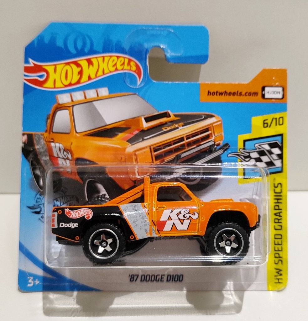 Hot Wheels '87 Dodge D100 K&N Pickup (2020), Ophalen of Verzenden