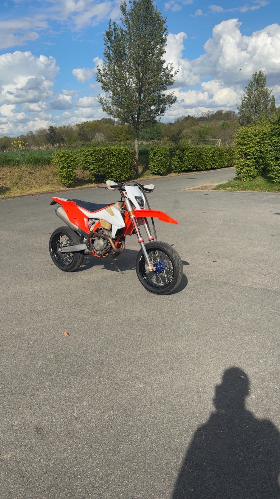 250 excf 2020 supermotard, Autres marques, Comme neuf, 6 vitesses, Enlèvement