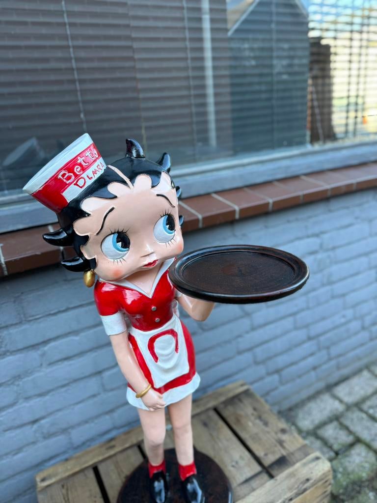 Belle statue de fille de Betty Boop Diner, Enlèvement, Utilisé, Humain