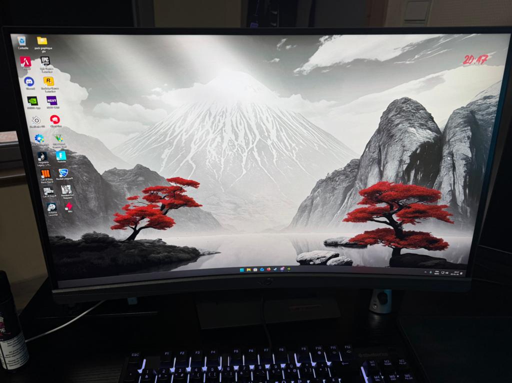 Asus rg strix xg27wcs, Informatique & Logiciels, Enlèvement, Comme neuf