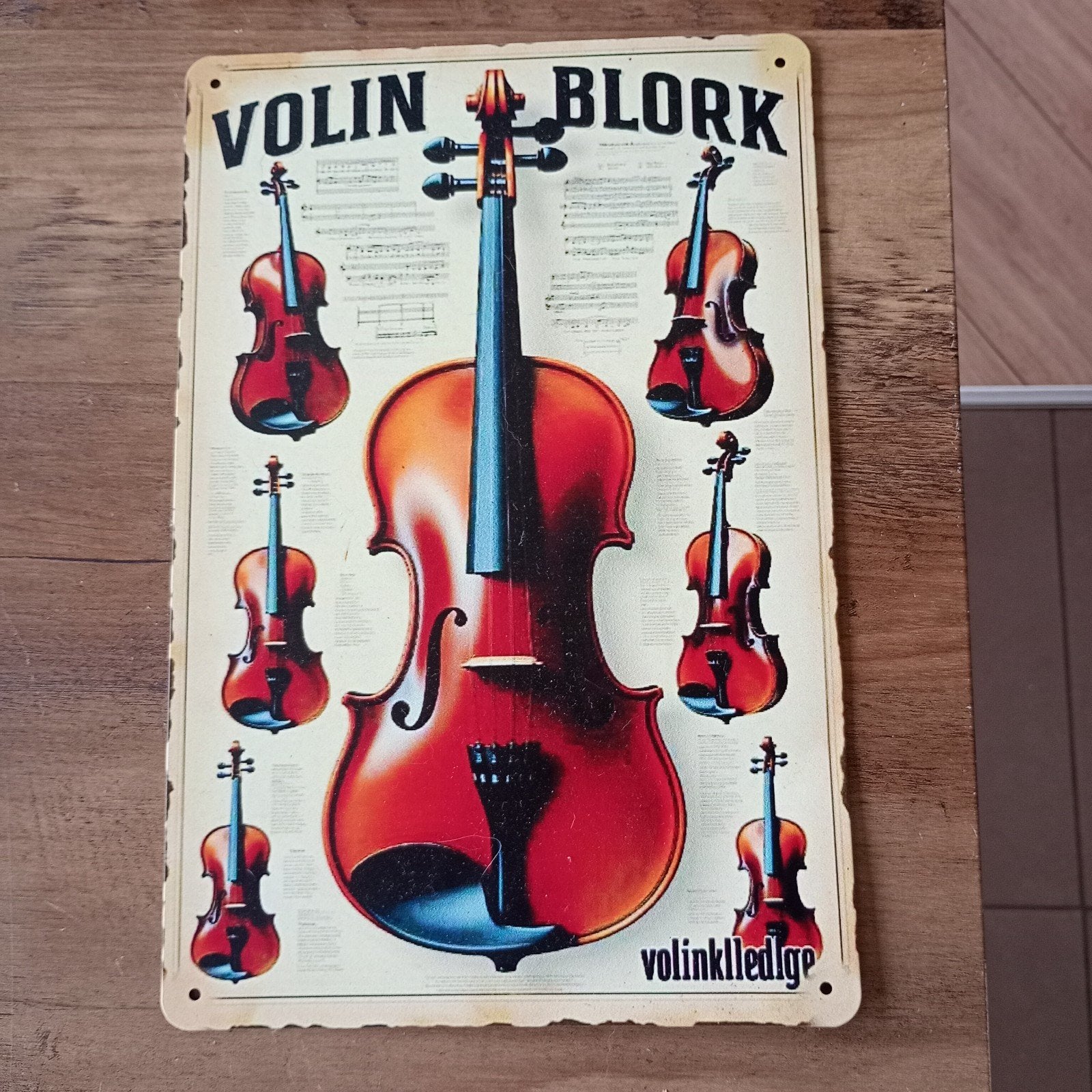 blikken wandbord 20x30, Ophalen