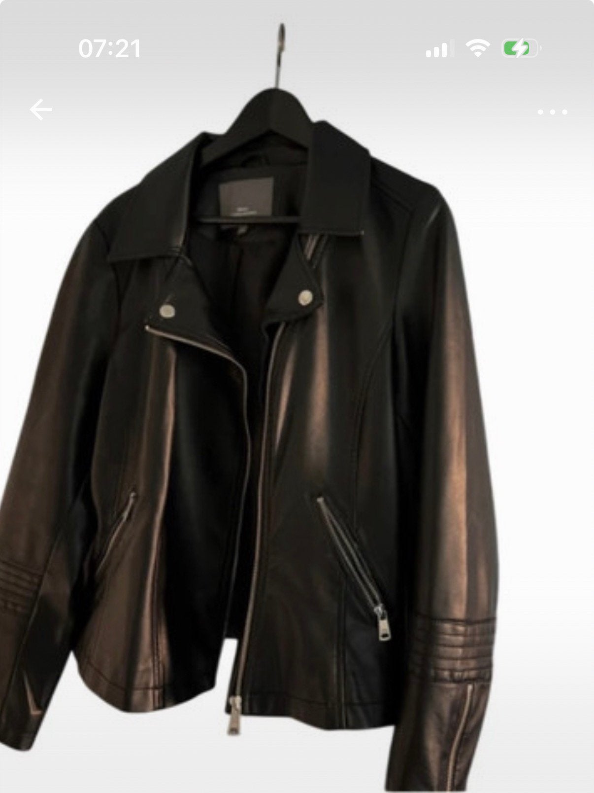 Dames leren jas, Enlèvement, Comme neuf, Taille 42/44 (L)