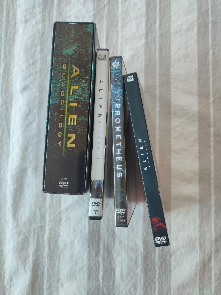 DVD's Alien, Aliens, Alien 3, Covenant, Prometheus, Romulus, Boxset, Actie, Ophalen of Verzenden, Zo goed als nieuw