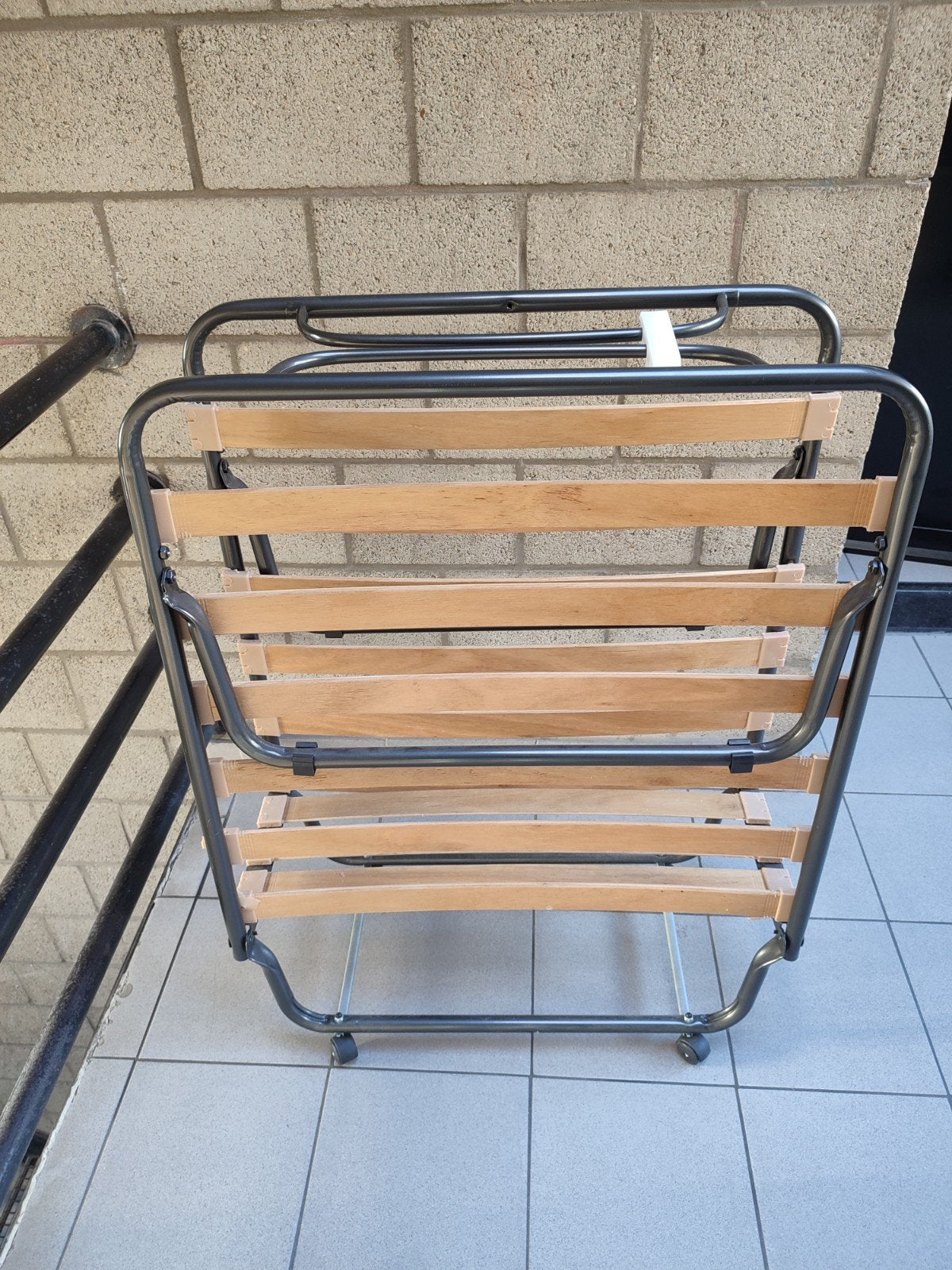 mobiele bedbodem matras, Huis en Inrichting, Ophalen, Eenpersoons, 190 cm of minder, Zo goed als nieuw