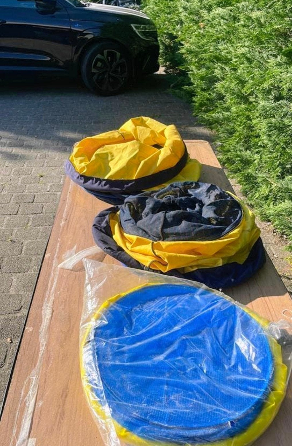 Leef netten per stuk, Enlèvement
