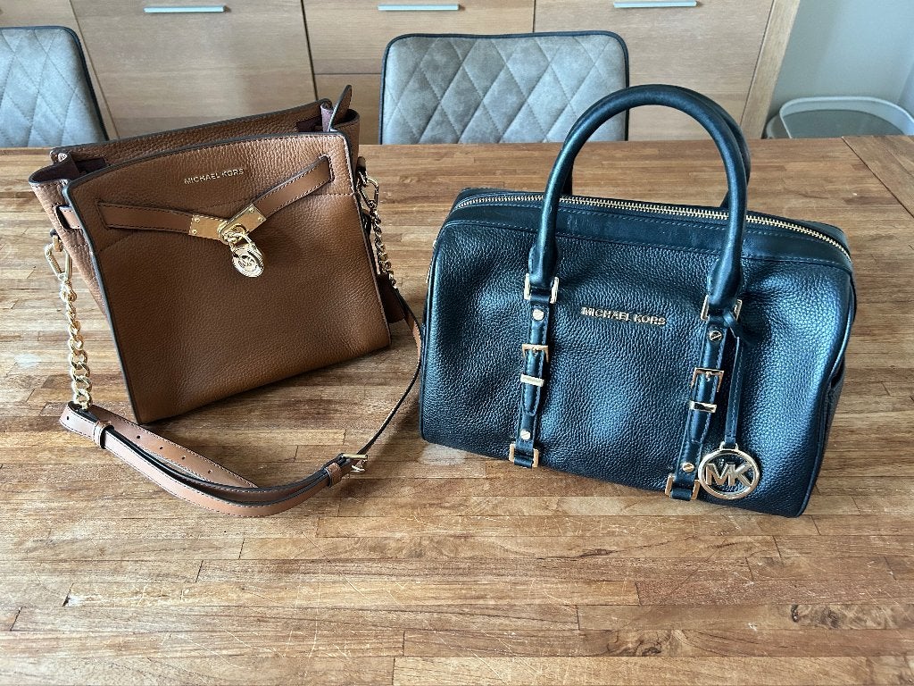 handtassen Michael Kors, Handtassen en Accessoires, Tassen | Damestassen, Ophalen of Verzenden, Zo goed als nieuw, Zwart, Handtas