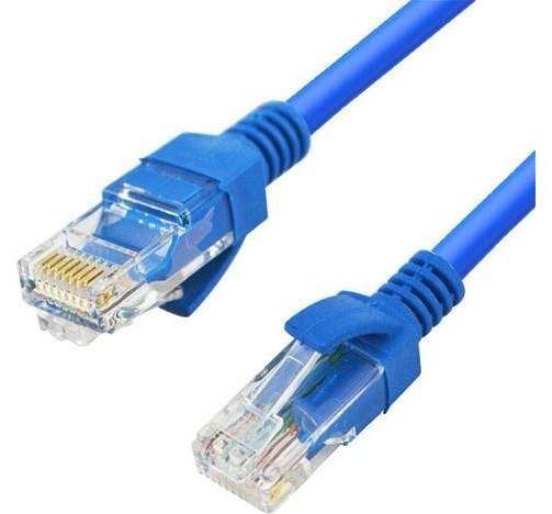 Blue RJ45 Male to RJ45 Male, S/FTP PVC, Ophalen, Nieuw
