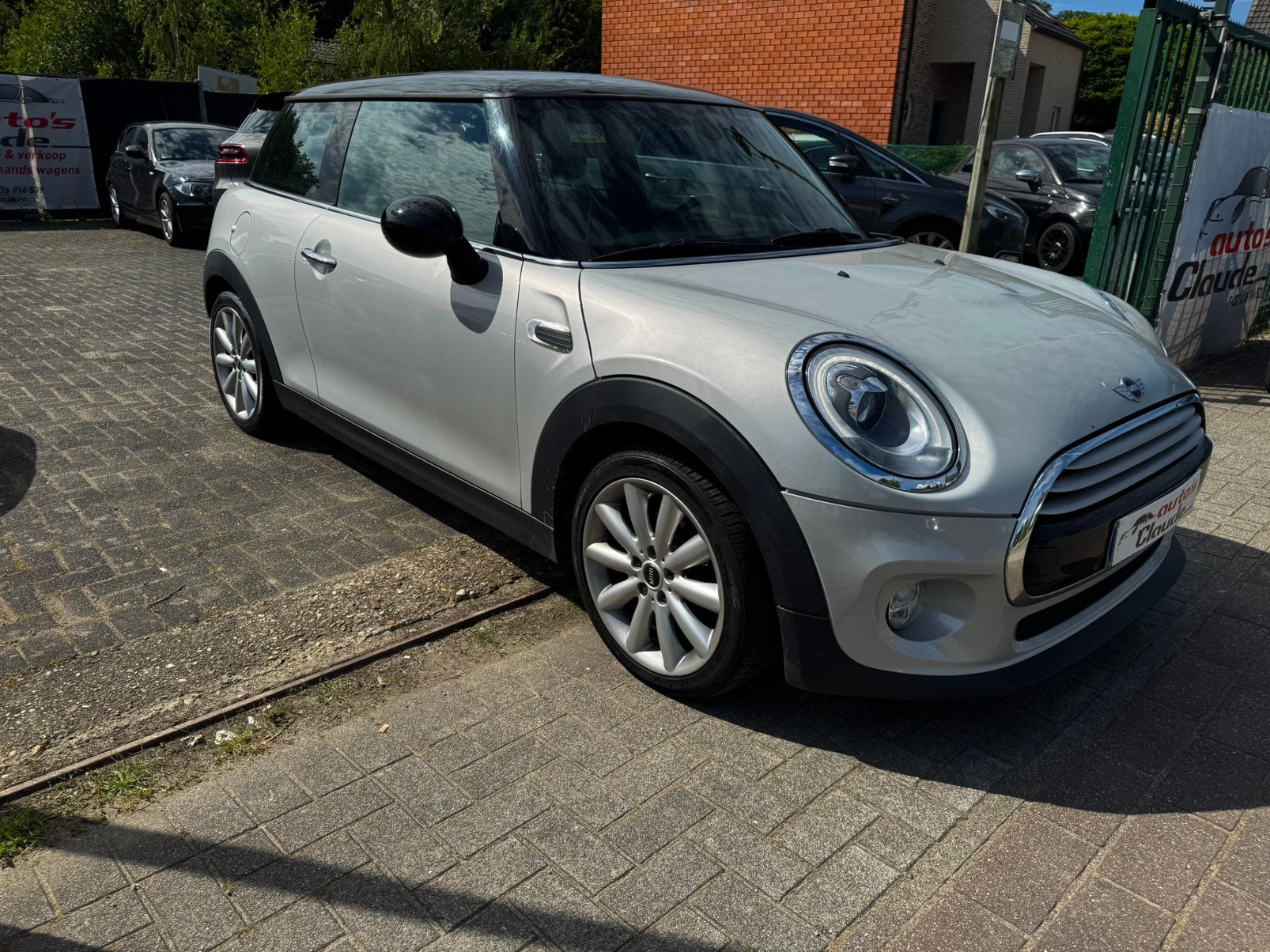 Mini cooper D automaat, Auto's, 4 zetels, Leder en Stof, Bedrijf, 1500 cc