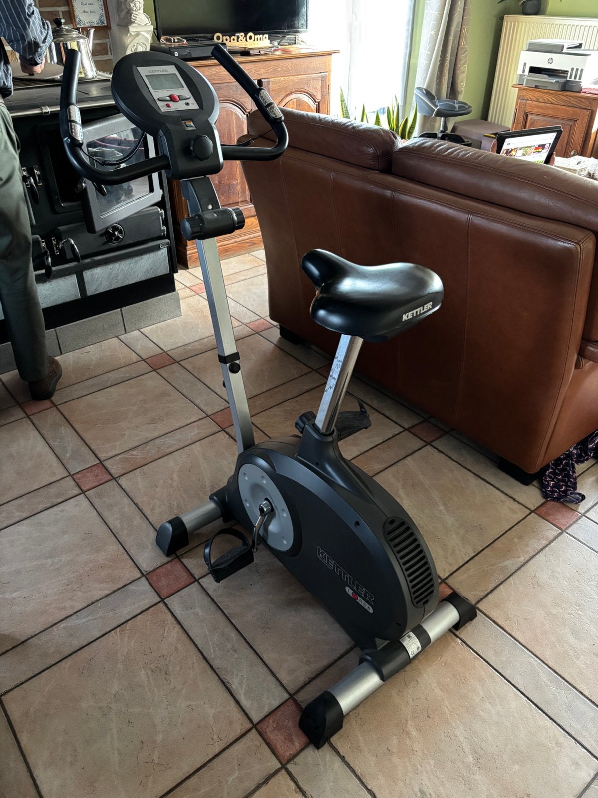 Home trainer ketler, Enlèvement, Comme neuf, Jambes, Vélo d'appartement
