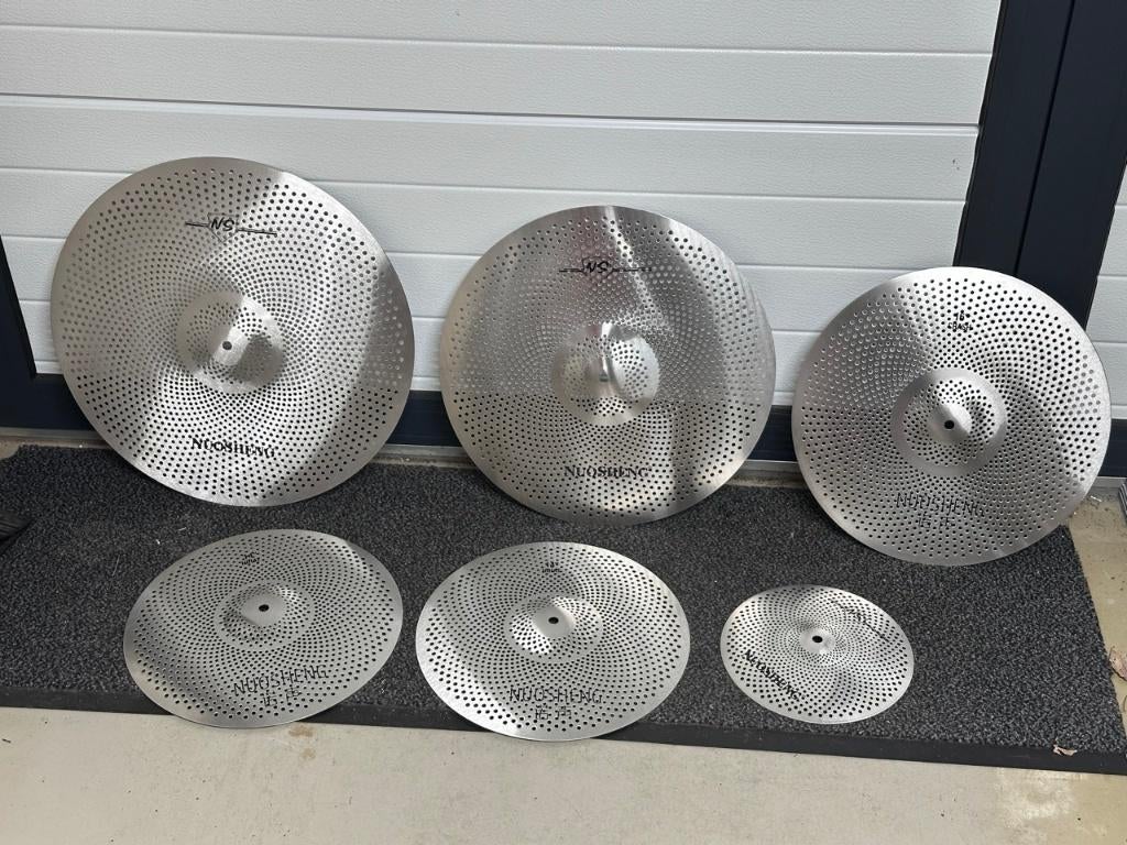 6 delige  low noise bekkenset, Muziek en Instrumenten, Ophalen, Nieuw, Overige merken